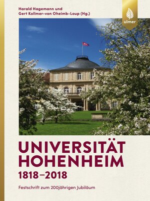 cover image of Universität Hohenheim 1818-2018